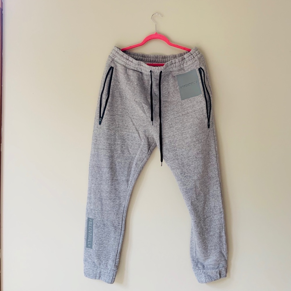 #BEENTRILL Gray Sweats